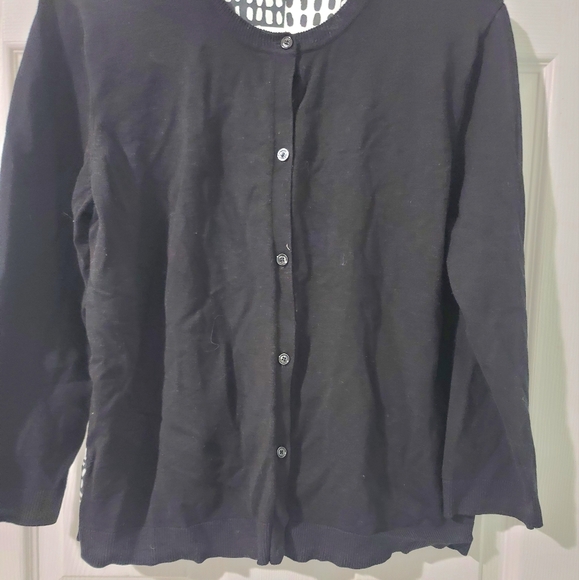 Anne Klein Women's Long Sleeve Full Zip Sweater Cardigan Size XL - Picture 7 of 16